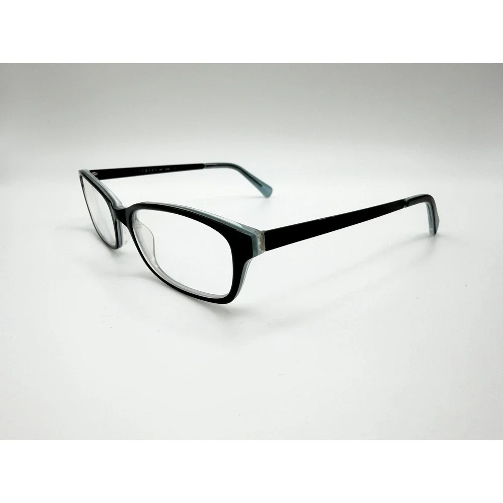 Lizwear by Liz Claiborne Black Eyeglasses Frames Only Full Rim 50-16-135